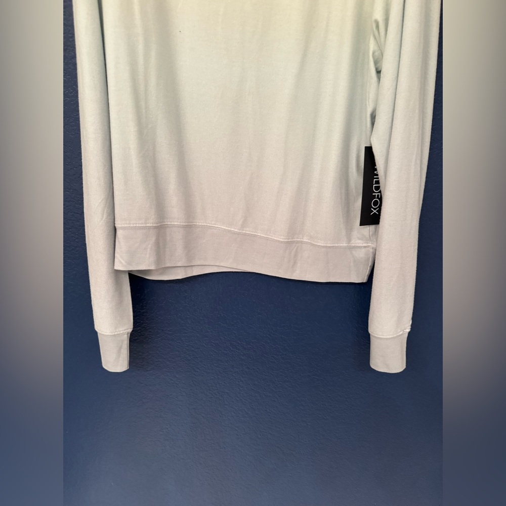 Wildfox Shore Ombre Light Women’s Blue & Green Sweater Size XL - Picture 4 of 9